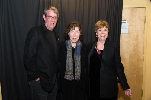 David Janna with Lily Tomlin Paramount Theater