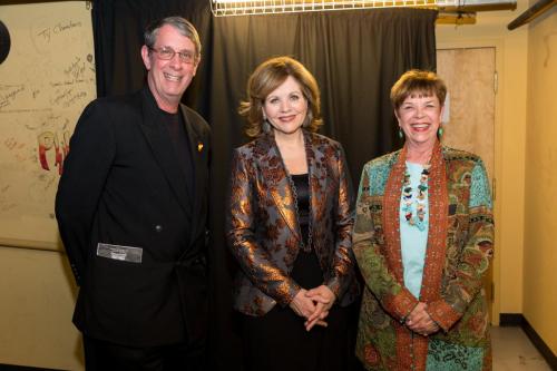 David Janna with Renee Fleming Paramount Theater