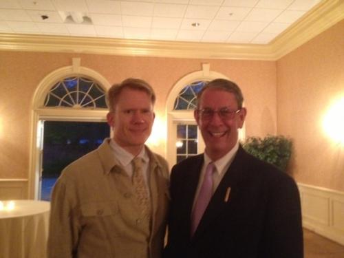 David with John Portmann 2013